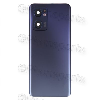 Tapa Batería Negra con Lente Cámara Oppo Reno7 5G