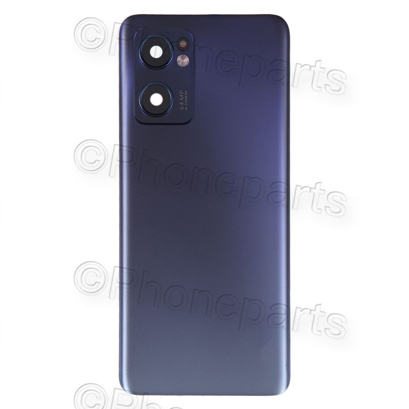 Tapa Batería Negra con Lente Cámara Oppo Reno7 5G