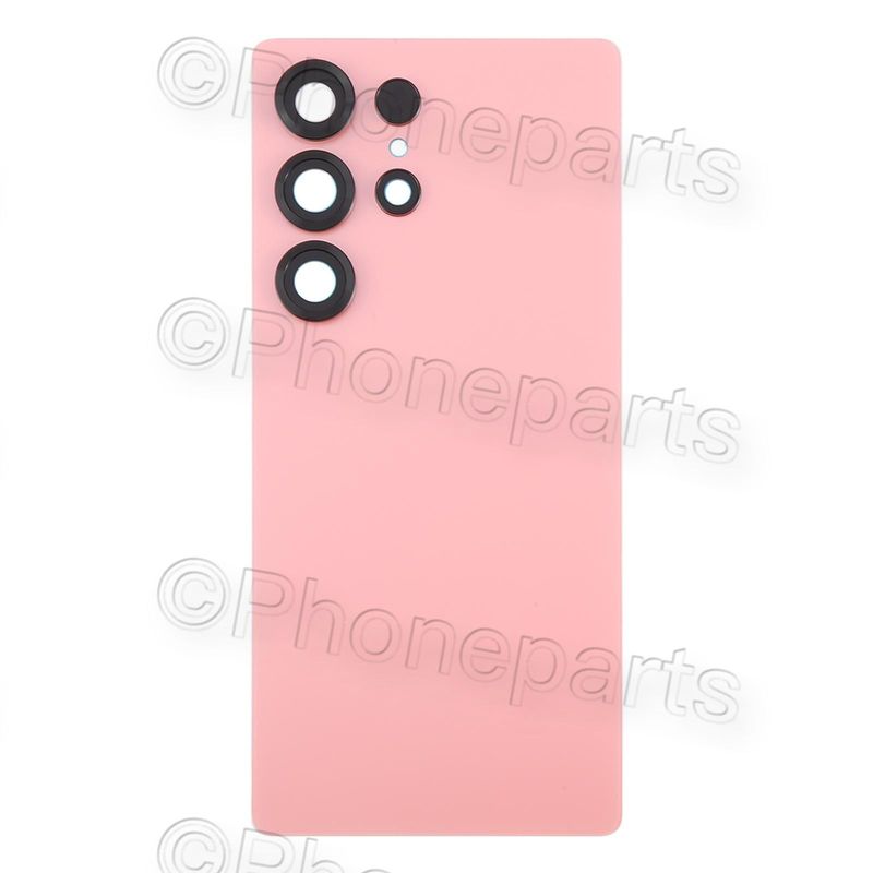 Tapa Batería Roja con Lente Cámara Samsung Galaxy S25 Ultra