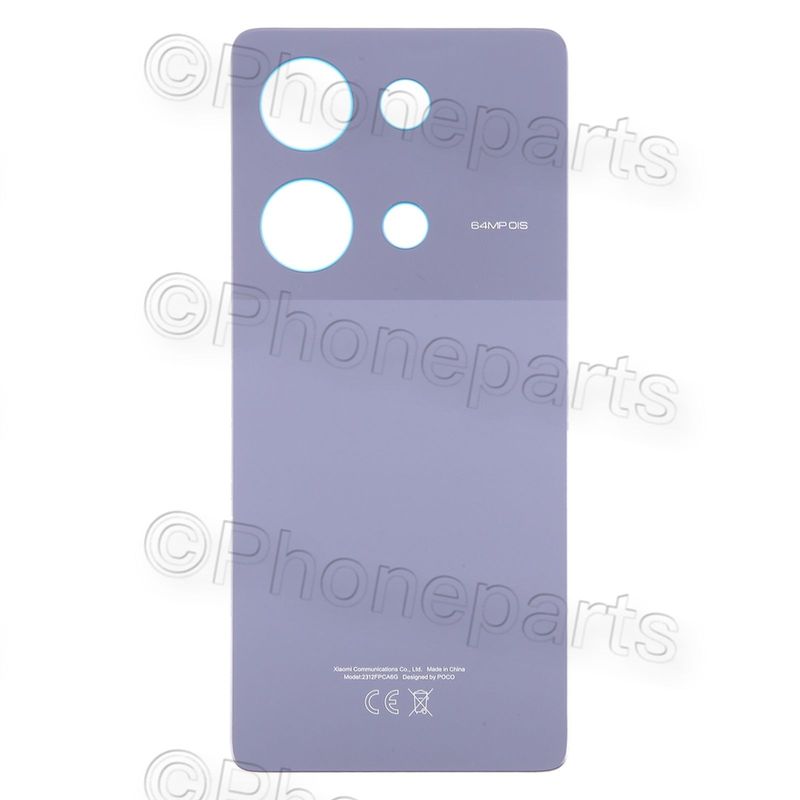 Tapa Batería Lila Xiaomi Poco M6 Pro 4G