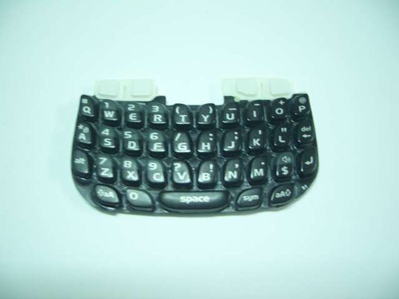Teclado QWERTY BlackBerry 8520 Negro