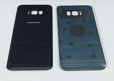 Tapa Batería Compatible Samsung Galaxy S8 + S8 PLUS G955 Negro (Sin logo)