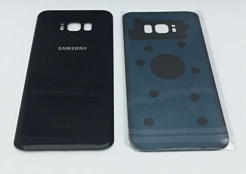 Tapa Batería Compatible Samsung Galaxy S8 + S8 PLUS G955 Negro (Sin logo)