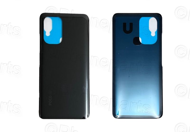 Tapa Batería Compatible Xiaomi POCO F3 Negro sin logo