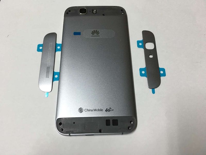 Carcasa Trasera Tapa Batería Chasis Huawei G7 Gris Oscuro