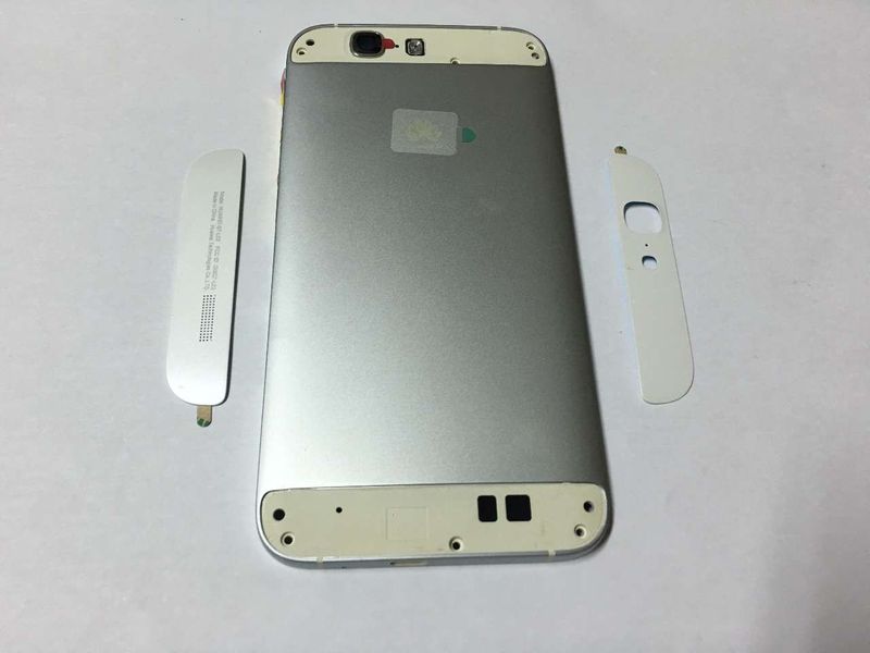 Carcasa Trasera Tapa Batería Chasis Huawei G7 Plata