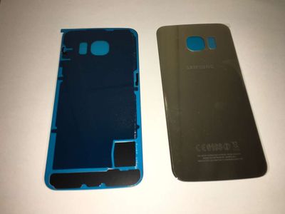 Tapa Batería Compatible Samsung G925 Galaxy S6 EDGE Dorada