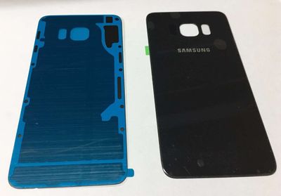 Tapa Batería Compatible Samsung G928 Galaxy S6 + Plus EDGE Azul