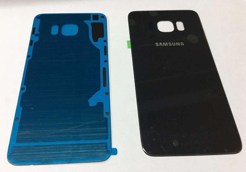 Tapa Batería Compatible Samsung G928 Galaxy S6 + Plus EDGE Azul