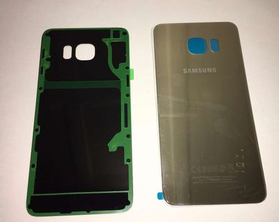 Tapa Batería Compatible Samsung G928 Galaxy S6 + Plus EDGE Dorada