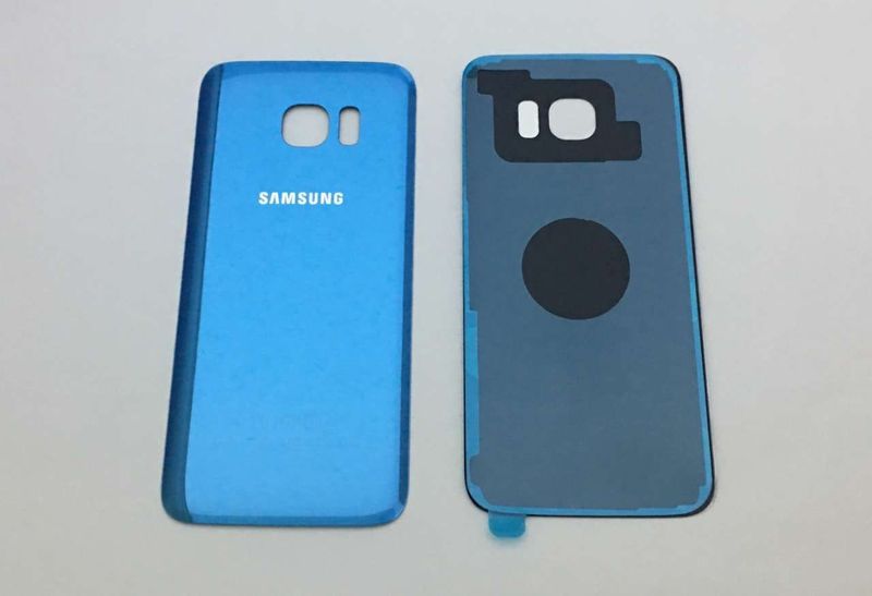 Tapa Batería Compatible Samsung G935 Galaxy S7 EDGE Azul