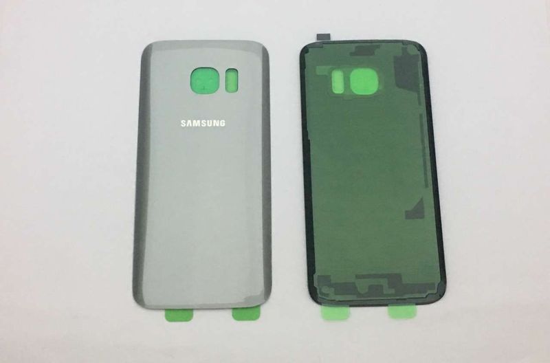Tapa Batería Compatible Samsung G930 Galaxy S7 Plata