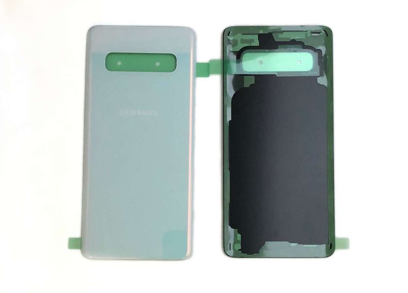 Tapa Batería Compatible Samsung Galaxy S10 SM-G973F Blanco (Sin logo)