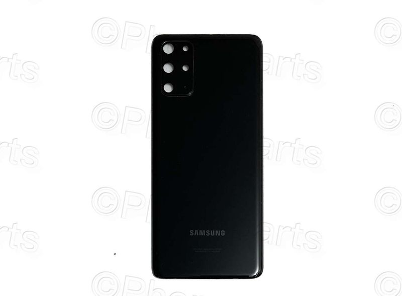 Tapa Batería Compatible Samsung Galaxy S20+ Plus 4G / 5G SM-G985F, G986N Negro (Sin Logotipo)