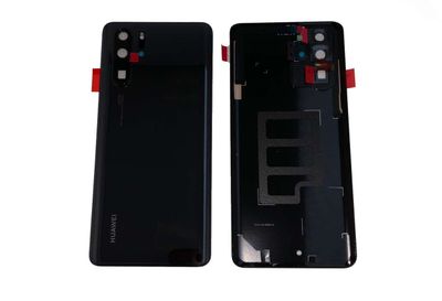Tapa Batería con Lente de Cámara y Flash Huawei P30 PRO Negro
