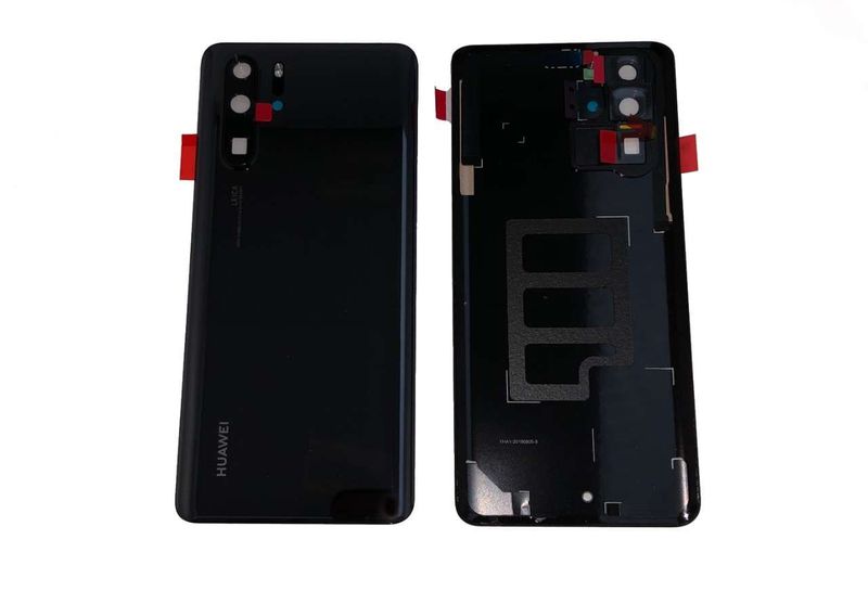 Tapa Batería con Lente de Cámara y Flash Huawei P30 PRO Negro