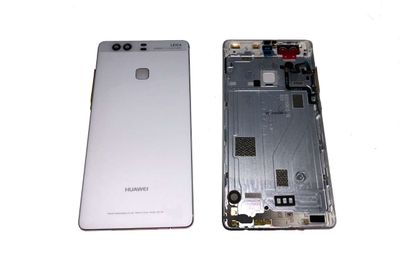Carcasa Trasera Tapa Batería Huawey P9+ PLUS Blanco Plata