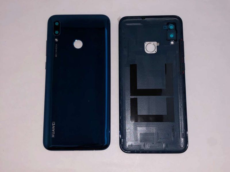 Tapa Batería con Lente de Cámara y Flash Huawei P Smart 2019 Negro