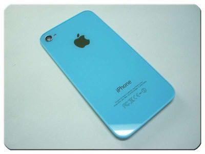 Tapa Batería Apple iPhone 4 Azul
