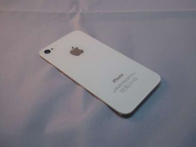 Carcasa Trasera Tapa Batería Apple iPhone 4S Blanca Original