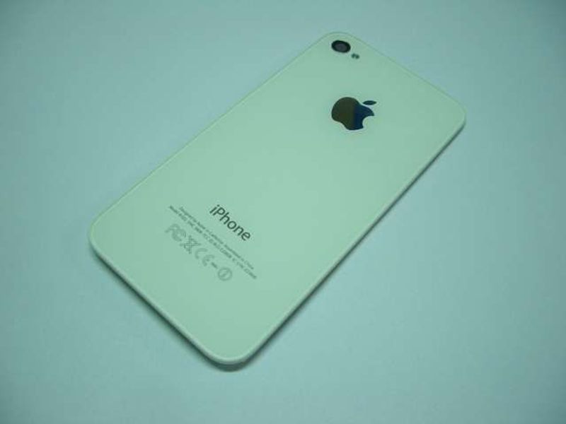 Carcasa Trasera, Tapa Batería Apple iPhone 4G Blanca 100% Original
