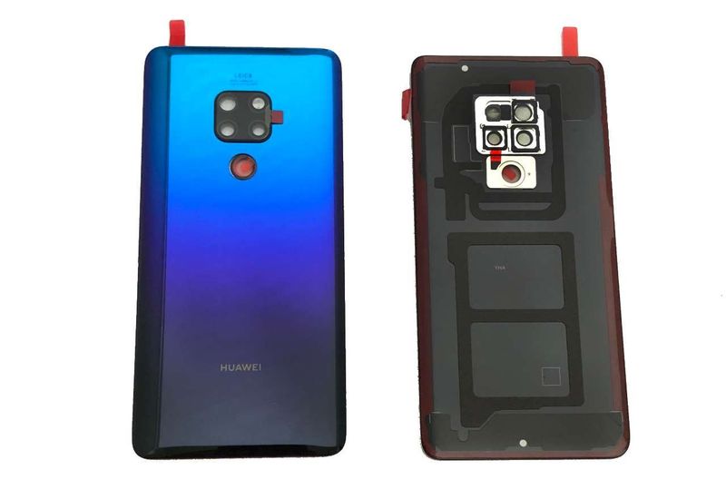 Tapa Batería Huawei Mate20 con Lente de Cámara Degradado Azul