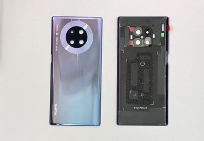 Tapa Batería con Lente de Cámara Huawei Mate30 PRO Plata