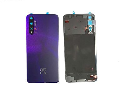Tapa Batería Huawei Nova 5T con Lente de Cámara Lila