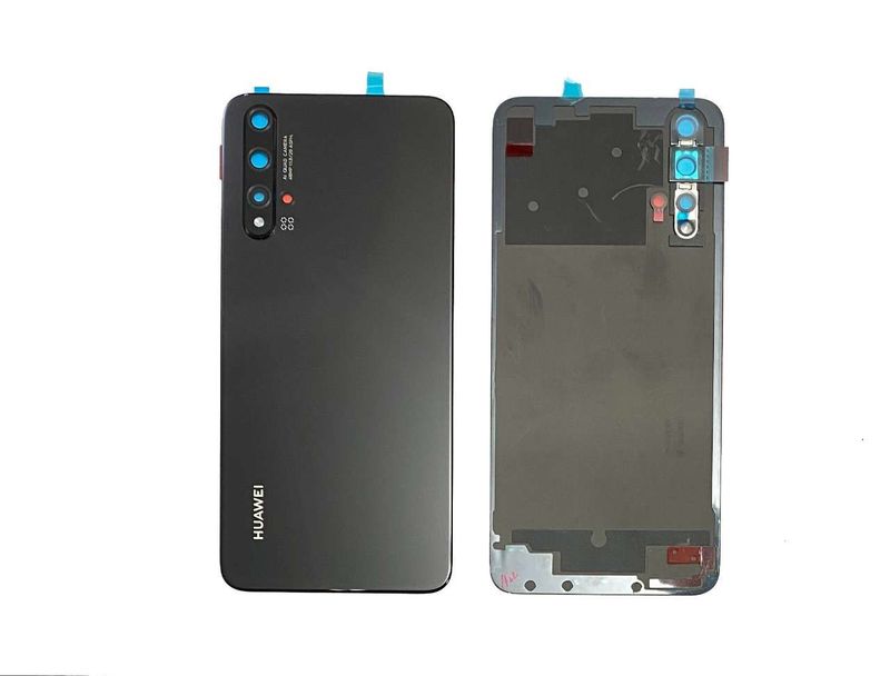 Tapa Batería Huawei Nova 5T con Lente de Cámara Negro