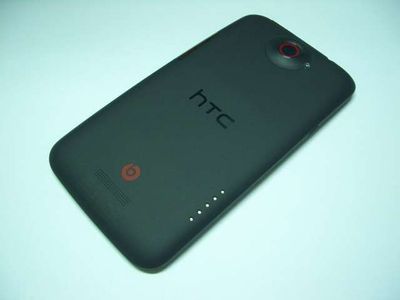 Tapa Batería Carcasa Trasera HTC One X+ Negra con Antena