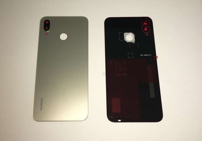 Tapa Batería Huawei P20 Lite / Nova 3E con Lente de Cámara Dorado