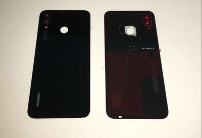 Tapa Batería Huawei P20 Lite / Nova 3E con Lente de Cámara Negro