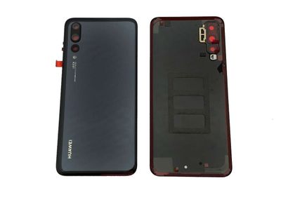 Tapa Batería Huawei P20 PRO con Lente de Cámara Negro