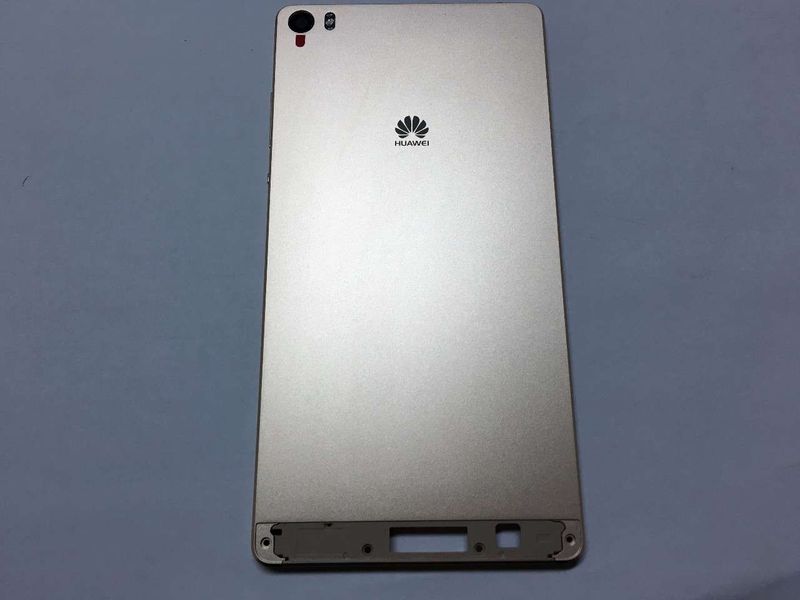 Carcasa Trasera Tapa Batería Chasis Huawei P8 Max Plata