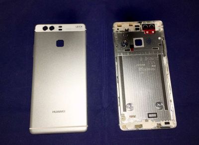 Carcasa Trasera Tapa Batería Huawei P9 Blanco Plata