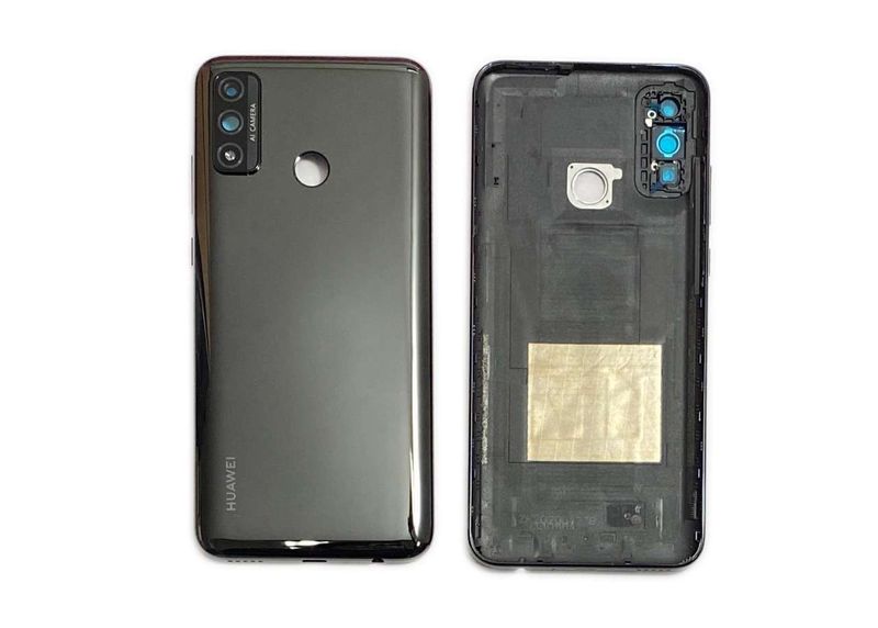 Tapa Batería Huawei Psmart 2020 con Lente de Cámara Negro