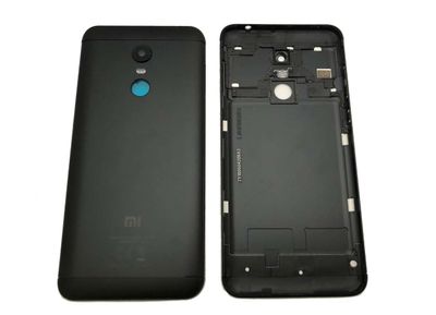 Carcasa Trasera Tapa Batería Xiaomi Redmi5 Plus con Lente de Cámara Negro