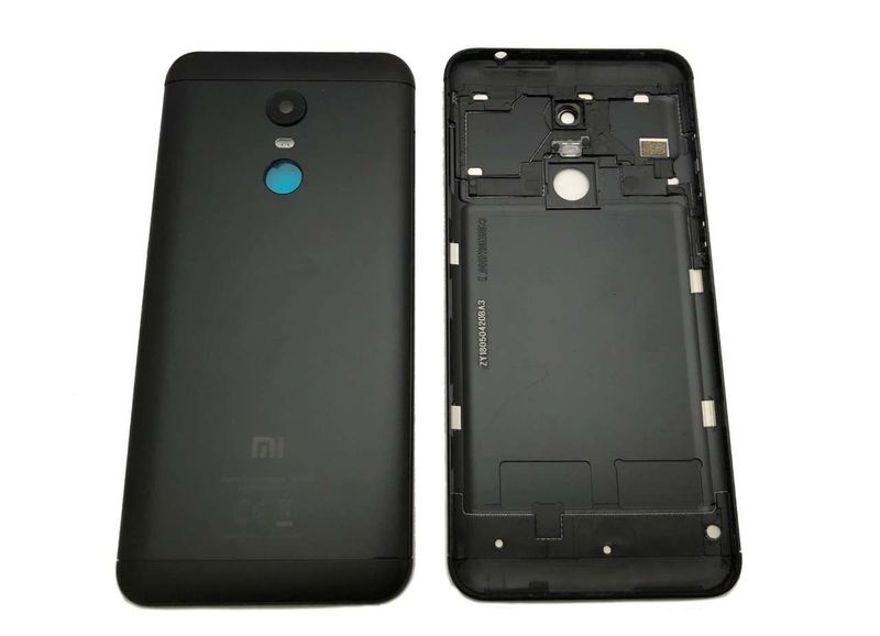 Carcasa Trasera Tapa Batería Xiaomi Redmi5 Plus con Lente de Cámara Negro