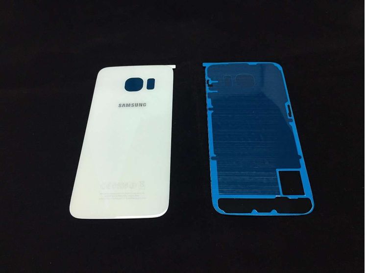 Tapa Batería Compatible Samsung G925 Galaxy S6 EDGE Blanca