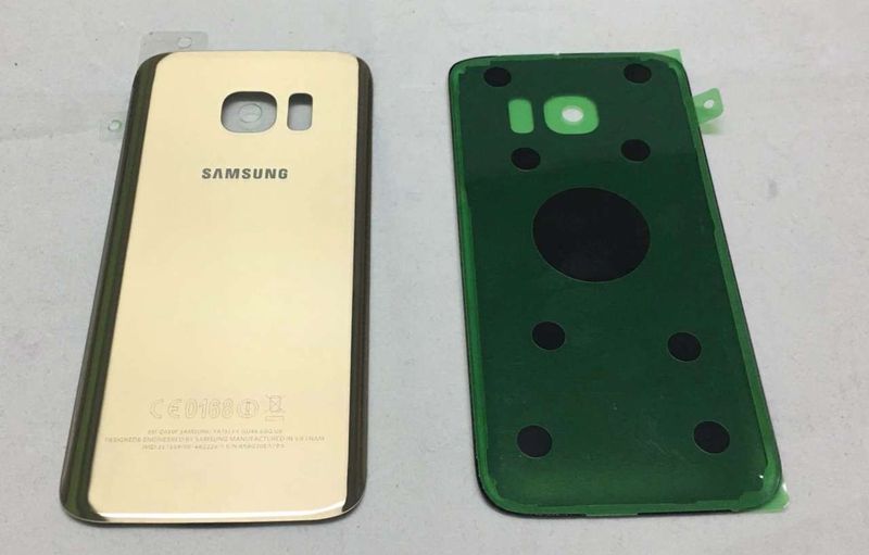 Tapa Batería Compatible Samsung G930 Galaxy S7 Dorada