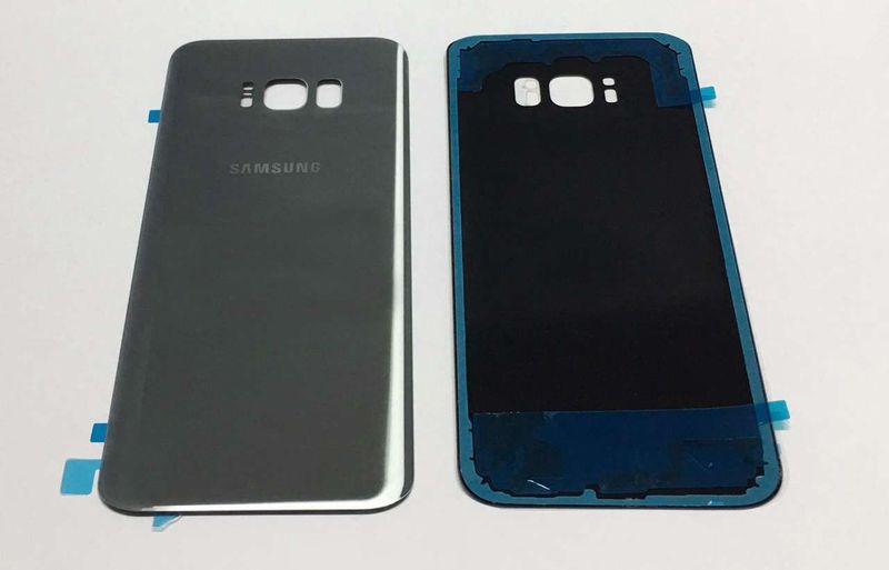 Tapa Batería Compatible Samsung Galaxy S8 + S8 PLUS G955 Plata (Sin LOGO)