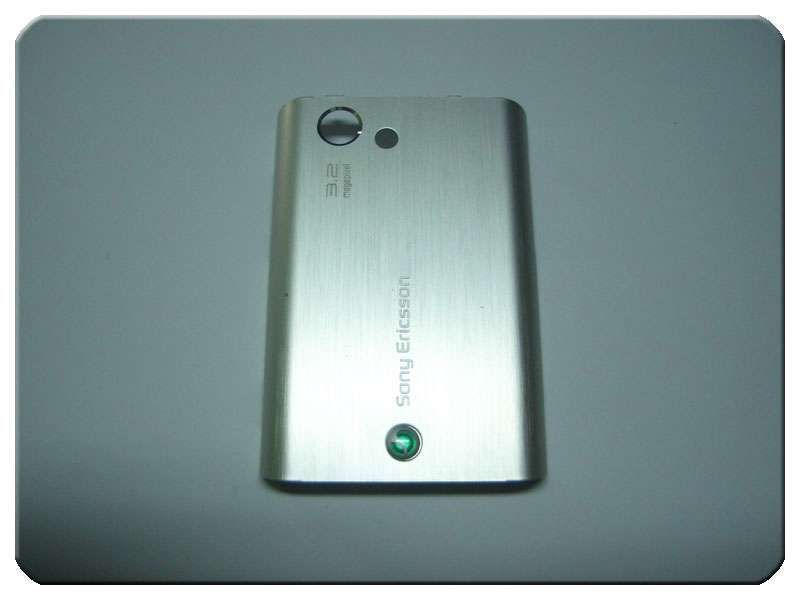 Tapa Batería Sony-Ericsson T715 Plata