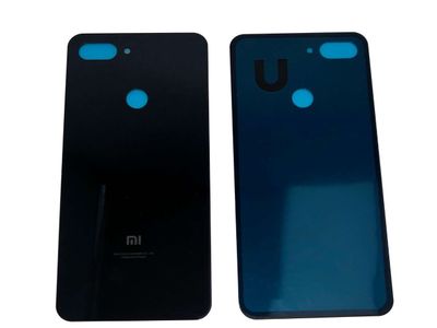 Tapa Batería Xiaomi Mi8 Lite Negro (Sin Logo)