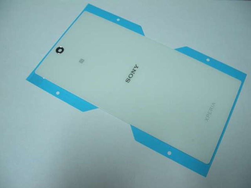 Tapa Bateria con Pegatina Doble Cara Sony Xperia Z Ultra XL39h Blanca