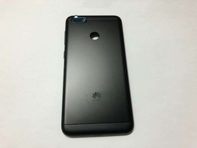 Carcasa Trasera Tapa Batería Huawei Y6 Pro 2017 Negro