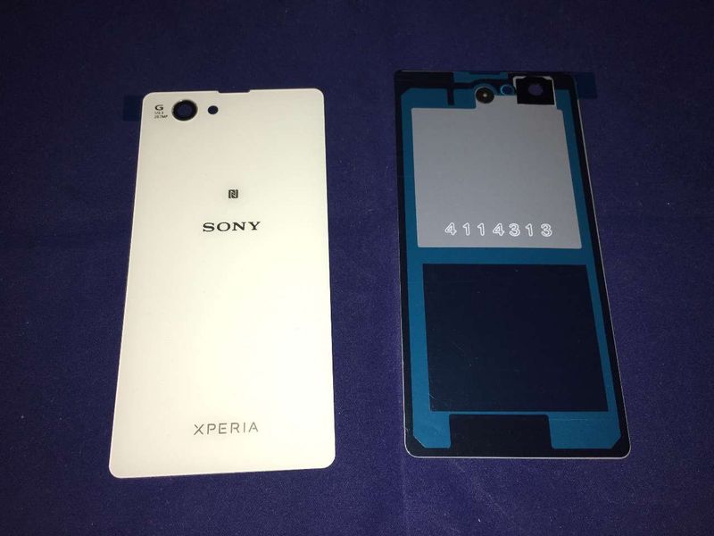 Tapa Batería Compatible Sony Xperia Z1c Compact D5503 M51w Blanca