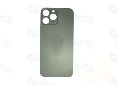 Tapa Cristal Trasero Apple Iphone13 PRO MAX Verde (Agujero Grande)