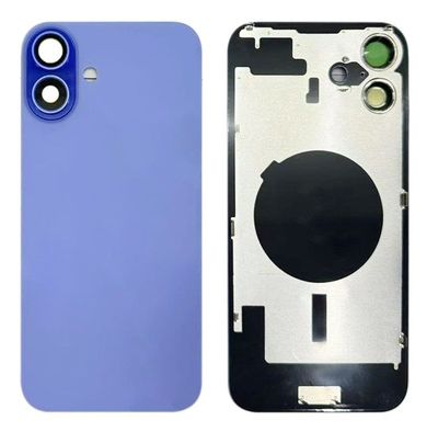 Tapa Cristal Trasero Azul con Lente de Cámara Apple iPhone 16