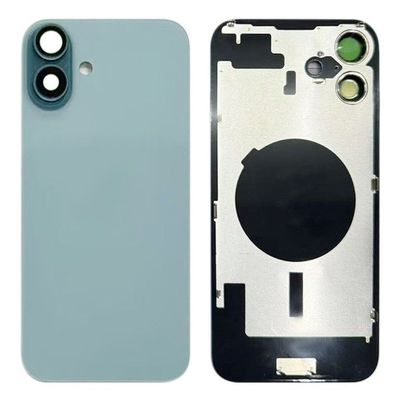 Tapa Cristal Trasero Verde con Lente de Cámara Apple iPhone 16 Plus