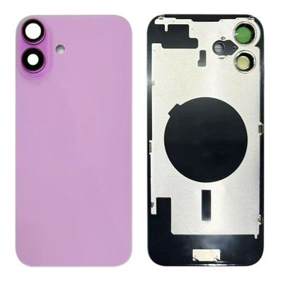 Tapa Cristal Trasero Rosa con Lente de Cámara Apple iPhone 16